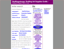 Tablet Screenshot of draftingartsupp.com